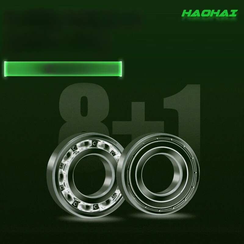 Guangwei sukimą ritė, 8+1 guolių, priekinis stabdys, metalinė spole