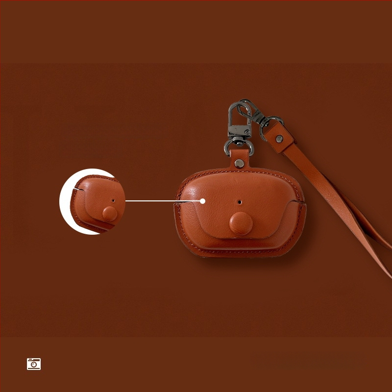 Θήκη προστασίας για Technics EAH-AZ100 Bluetooth ακουστικά | Τεχνητό δέρμα | Χειροποίητο | Γενικό στυλ