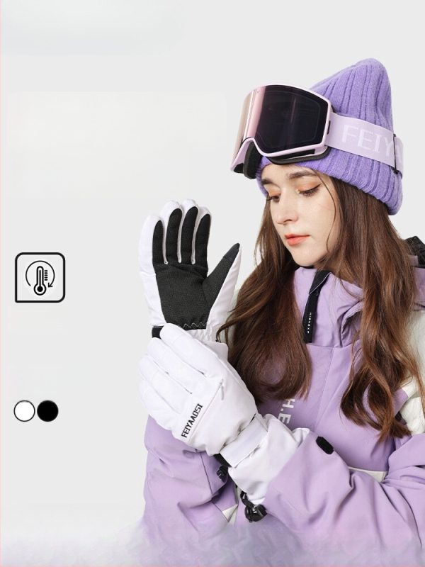 Slēpošanas cimdi no PU materiāla – produkta kods 001