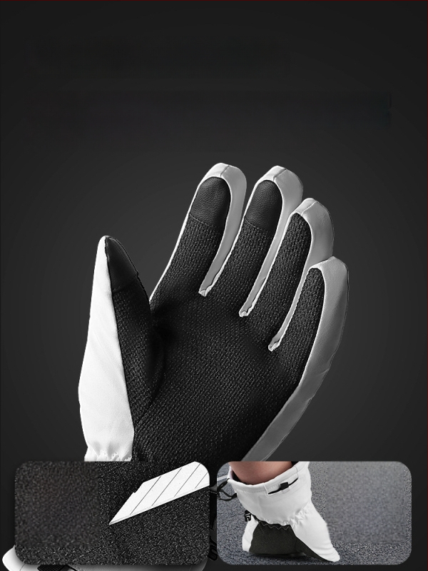 Slēpošanas cimdi no PU materiāla – produkta kods 001