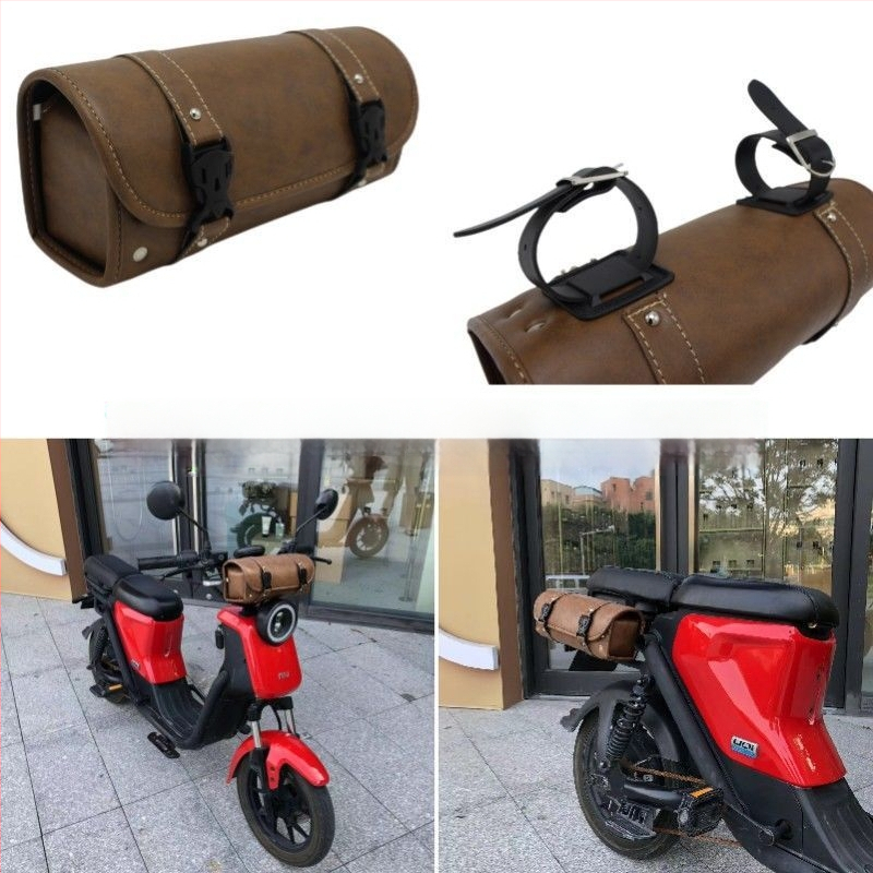 Мотоциклетна чанта за инструменти — полиестерна универсална окачваща чанта за предна част, чанта за велосипед