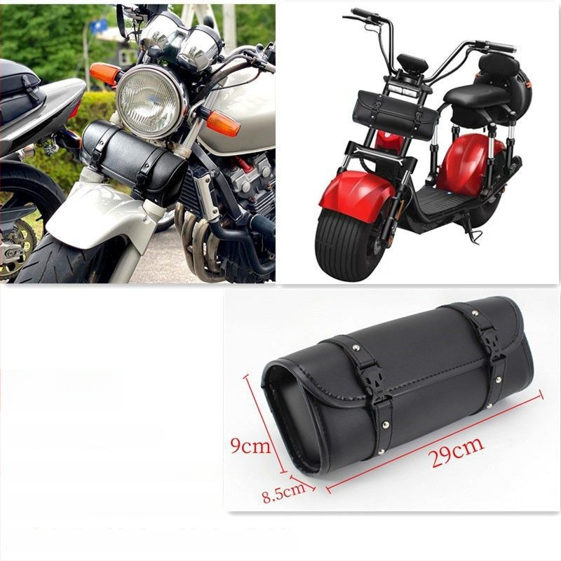 Мотоциклетна чанта за инструменти — полиестерна универсална окачваща чанта за предна част, чанта за велосипед