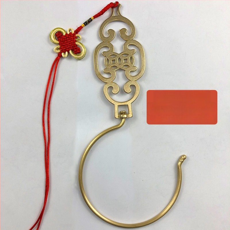 Ming Qing stiliaus lovos užuolaidos kabliukas, vienas kabliukas, šiuolaikinis minimalistinis stilius, apkrova 1–3 kg