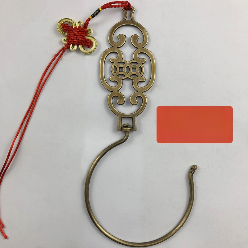 Ming Qing stiliaus lovos užuolaidos kabliukas, vienas kabliukas, šiuolaikinis minimalistinis stilius, apkrova 1–3 kg