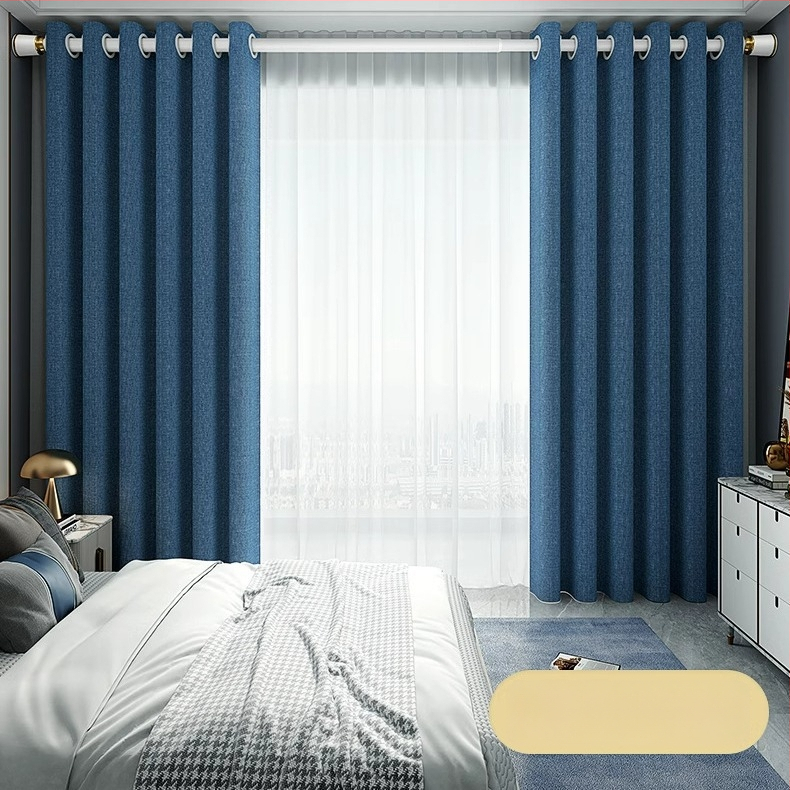 Be gręžimo teleskopinė užuolaidų lazdelė komplektas su dviguba atrama