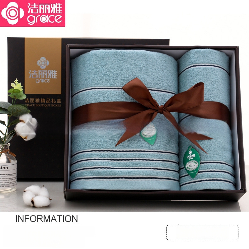 Trys rankšluosčių komplektas su dovanų dėžute, 100% medvilnė, logotipo spausdinimas įmanomas, 320 g