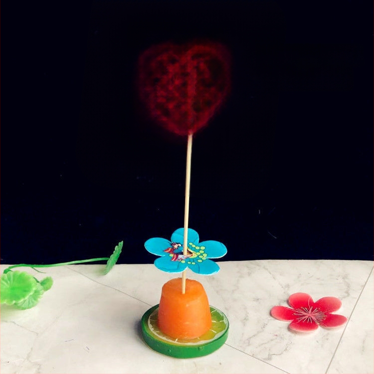 Dekoratīvi bambusa špīzi kāzām un banketam, auduma apdare, PP maisiņa iepakojums, zīmols String Red, Ķīnas Valentīna dienas izdevums