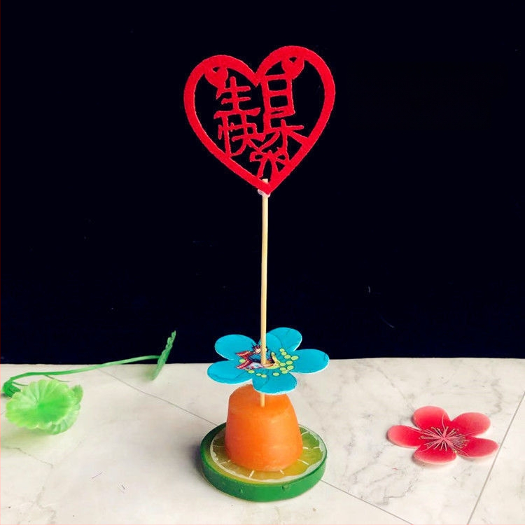 Dekoratīvi bambusa špīzi kāzām un banketam, auduma apdare, PP maisiņa iepakojums, zīmols String Red, Ķīnas Valentīna dienas izdevums