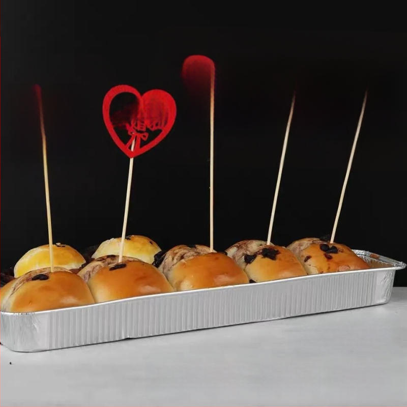 Dekoratīvi bambusa špīzi kāzām un banketam, auduma apdare, PP maisiņa iepakojums, zīmols String Red, Ķīnas Valentīna dienas izdevums