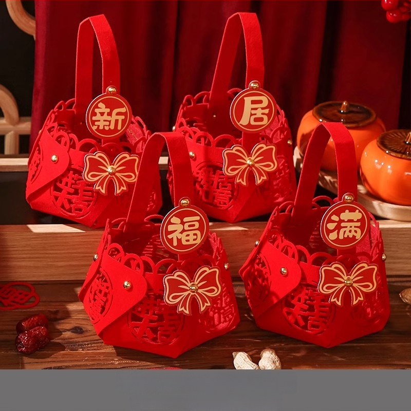 Jaunā mājokļa dekoru komplekts – augļu šķīvja dekori no nešūta auduma (non-woven fabric), iepakojums Opp bag