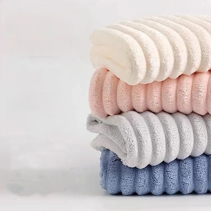 Nedves hajra szárító női sapka, nedvszívó, turbán, kettős réteg, korál fleece anyag, 150D szál, hat szálas szövés, súly kevesebb mint 30 g