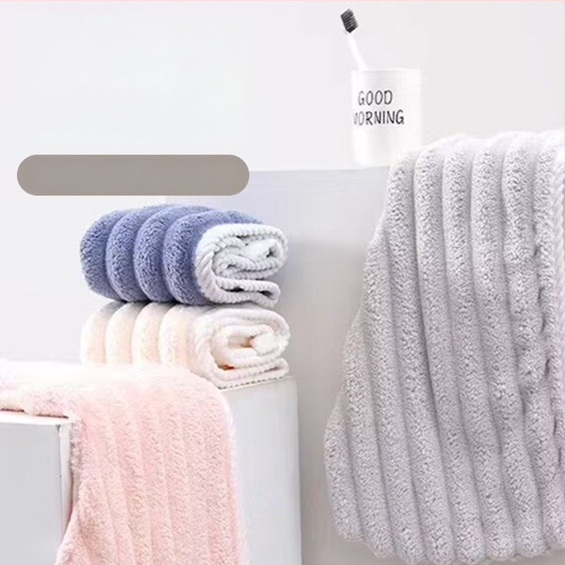 Nedves hajra szárító női sapka, nedvszívó, turbán, kettős réteg, korál fleece anyag, 150D szál, hat szálas szövés, súly kevesebb mint 30 g