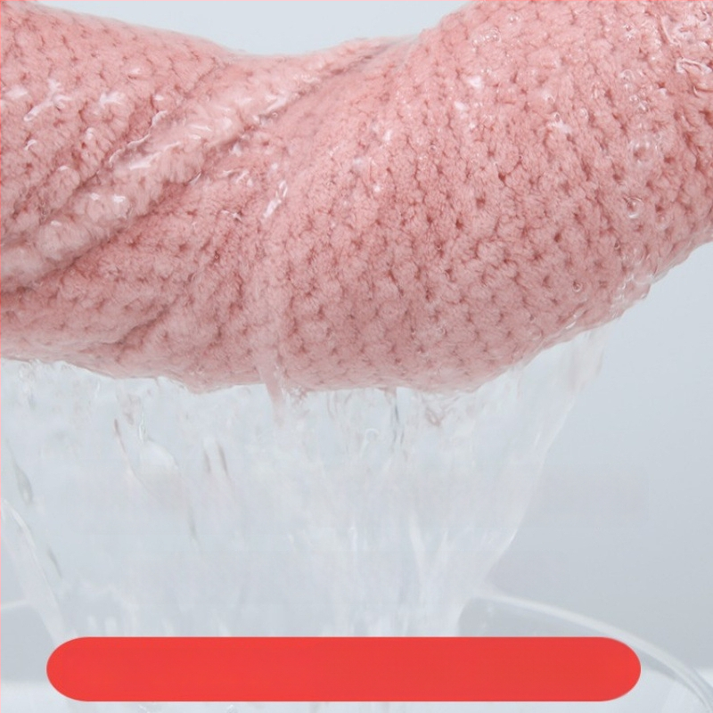 RUIDAN Hajszárító sapka, vízfelvevő, gyors szárítás, dupla réteg, poliészter, tömege több mint 200 g