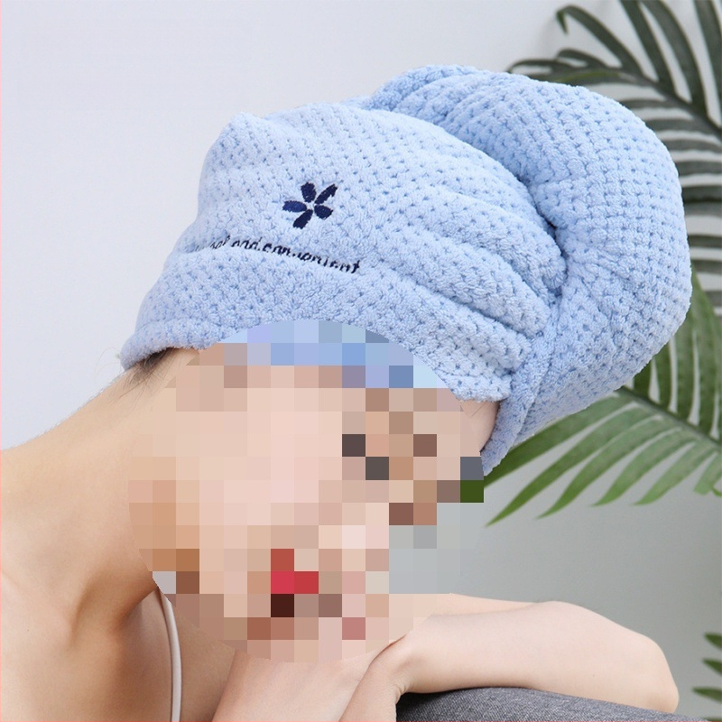 RUIDAN Hajszárító sapka, vízfelvevő, gyors szárítás, dupla réteg, poliészter, tömege több mint 200 g