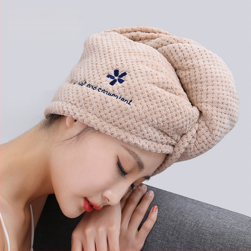 RUIDAN Hajszárító sapka, vízfelvevő, gyors szárítás, dupla réteg, poliészter, tömege több mint 200 g