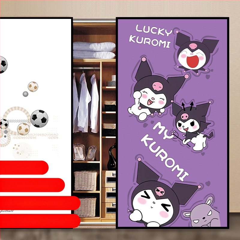 PVC lipnus stiklo plėvelė su animacijos raštu svetainei – 1 vnt.