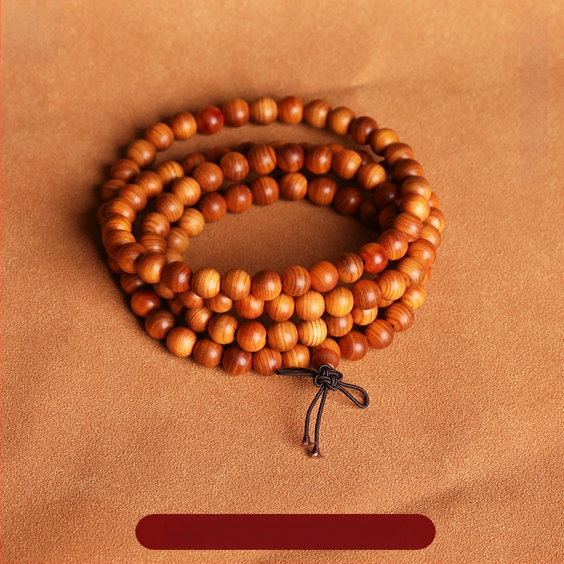 Thuja rokassprādze – retro stilā, universāla, roku darbs, 108 krelles