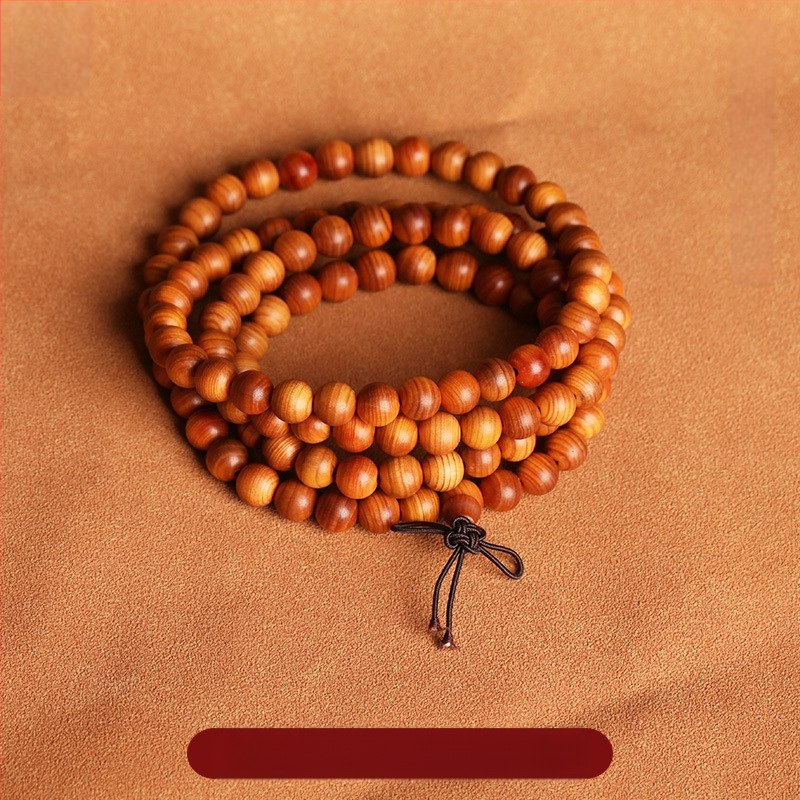 Thuja rokassprādze – retro stilā, universāla, roku darbs, 108 krelles