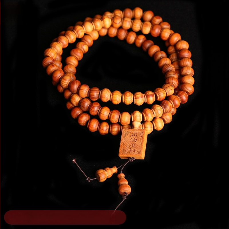 Thuja rokassprādze – retro stilā, universāla, roku darbs, 108 krelles