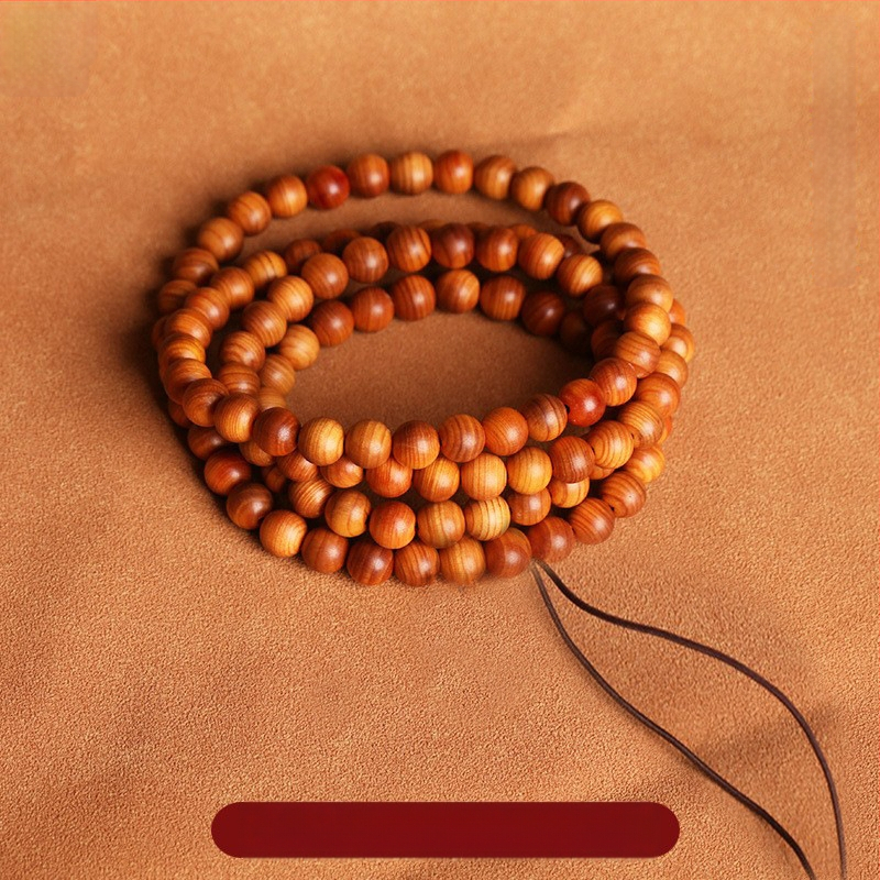 Thuja rokassprādze – retro stilā, universāla, roku darbs, 108 krelles