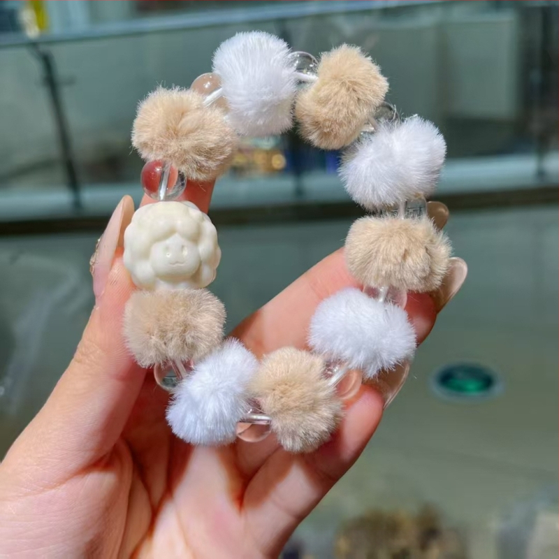 Koka rokassprādze, jauns ķīniešu stils, unisex, rokām darināta, karikatūras dizains