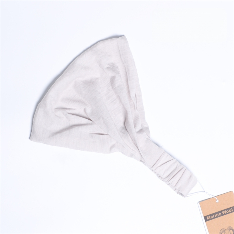 Sieviešu merino vilnas galvas lente, sviedru absorkcijas sporta galvas lente ārējiem nodarbībām — velosacīkstēm, skrējienam, jogai un kalnu kāpšanai, geometrisks raksts, raksts plaid, modelis H13