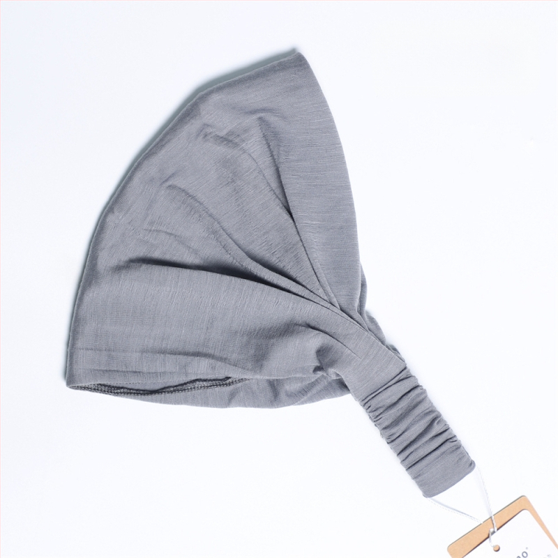 Sieviešu merino vilnas galvas lente, sviedru absorkcijas sporta galvas lente ārējiem nodarbībām — velosacīkstēm, skrējienam, jogai un kalnu kāpšanai, geometrisks raksts, raksts plaid, modelis H13