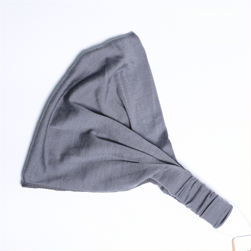 Sieviešu merino vilnas galvas lente, sviedru absorkcijas sporta galvas lente ārējiem nodarbībām — velosacīkstēm, skrējienam, jogai un kalnu kāpšanai, geometrisks raksts, raksts plaid, modelis H13