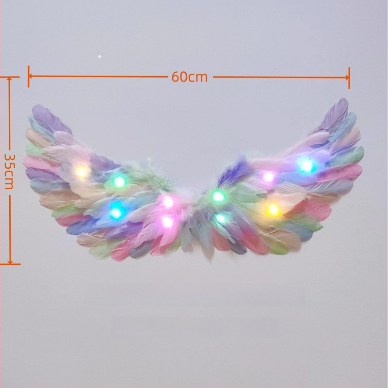 Foto rekvizīts: eņģeļa spārni no spalvām, rokdarbs, piemērots meitenēm
