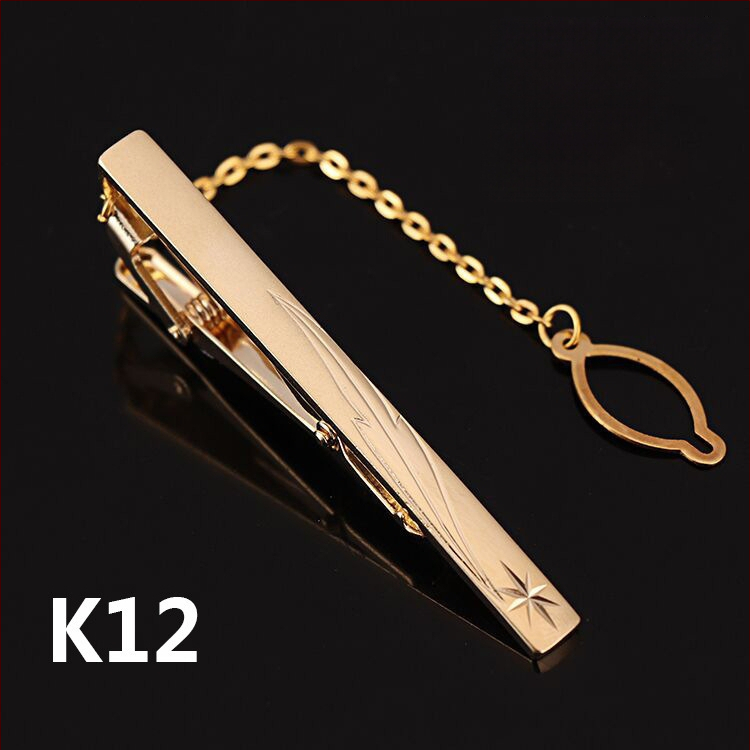 Клип за вратовръзка – меден, унисекс/бизнес стил, тегло 0.01 кг