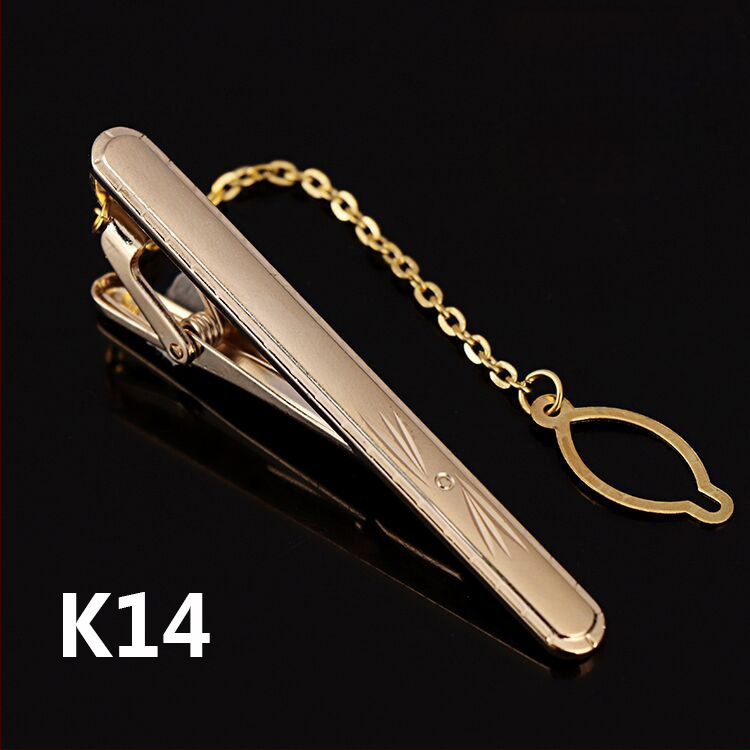 Клип за вратовръзка – меден, унисекс/бизнес стил, тегло 0.01 кг