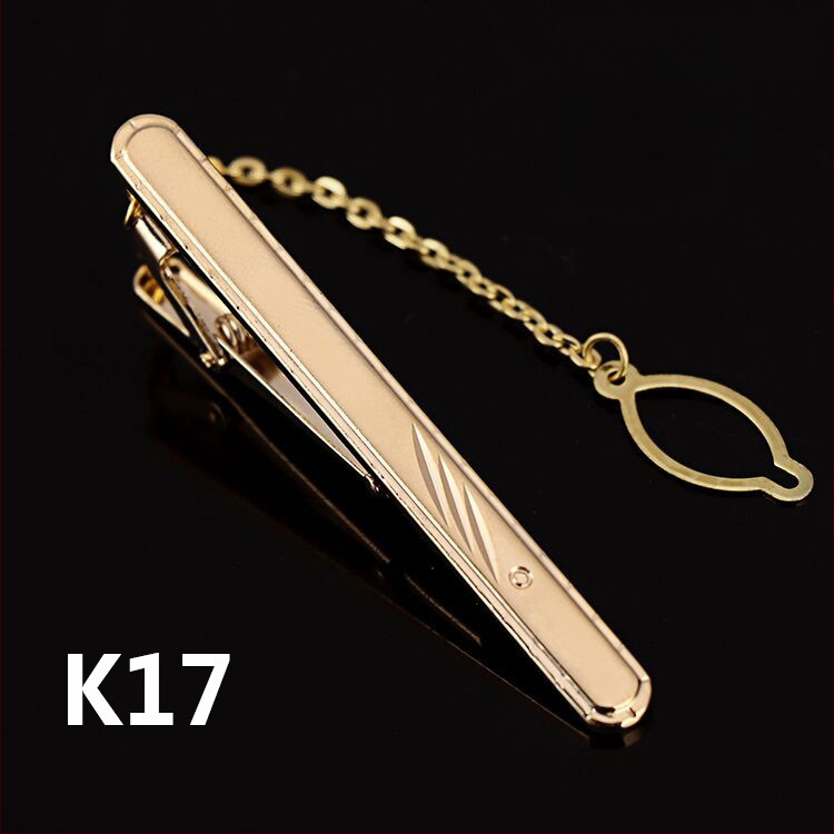 Клип за вратовръзка – меден, унисекс/бизнес стил, тегло 0.01 кг