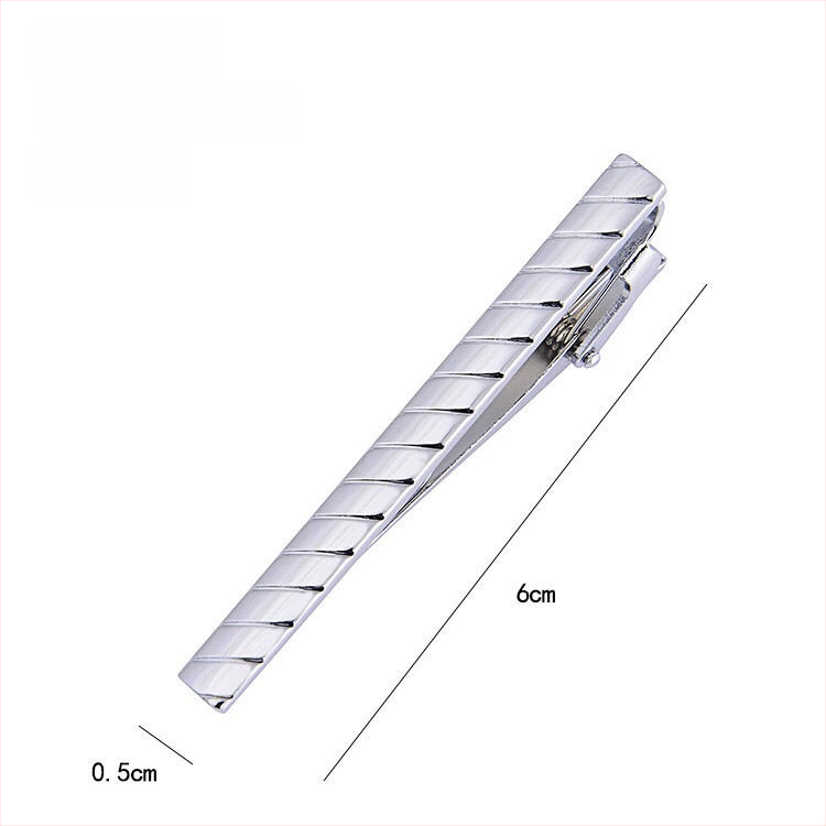 Клип за вратовръзка – Агат констелационен модел, метален аксесоар