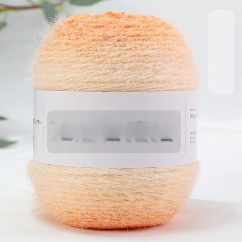 Takarófonal gradient dizájnnal, Semi-worsted, ball yarn formájú fonal, kézi kötéshez, alias Cake line, márka Also Warm