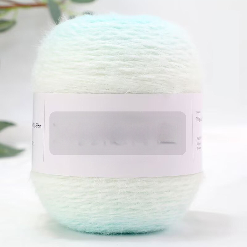 Takarófonal gradient dizájnnal, Semi-worsted, ball yarn formájú fonal, kézi kötéshez, alias Cake line, márka Also Warm