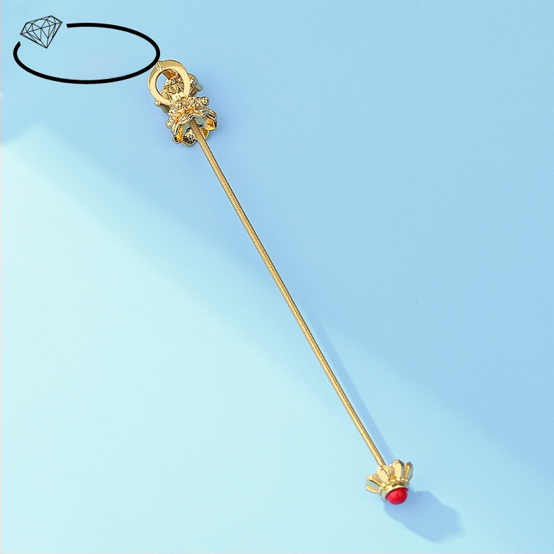 Réz nyaklánc elektroplattázott részletekkel, etnikus stílus, irodalmi retro, 2024 tavasza