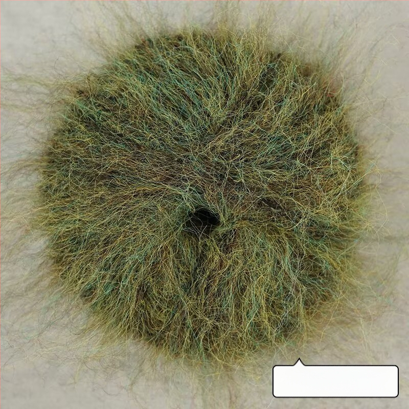 Keverék fonal kézi kötéshez – alpakka és mohír hosszú szálas keverék; gyűrűs sodrás; fonal forma: csoport; Mu Pai