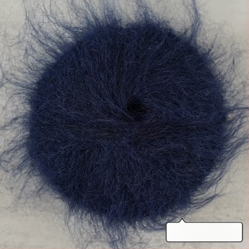 Keverék fonal kézi kötéshez – alpakka és mohír hosszú szálas keverék; gyűrűs sodrás; fonal forma: csoport; Mu Pai