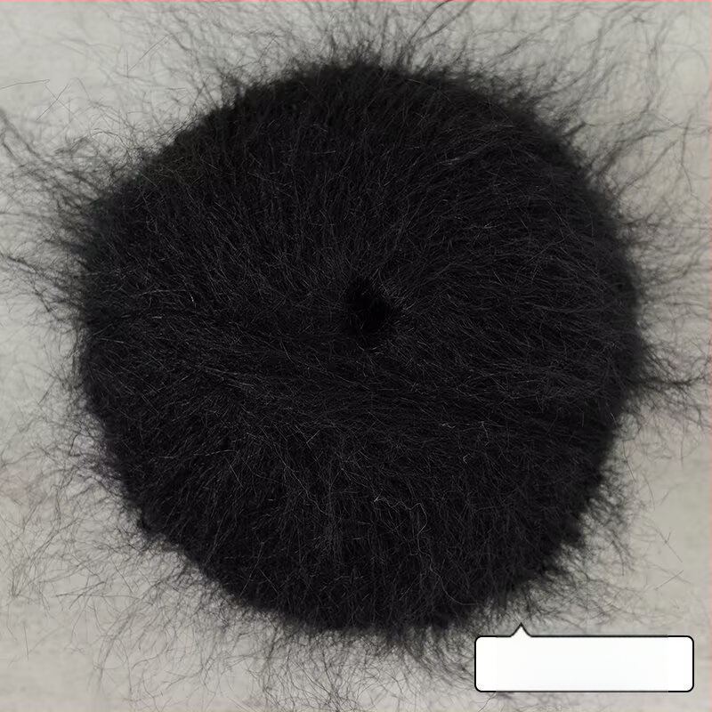 Keverék fonal kézi kötéshez – alpakka és mohír hosszú szálas keverék; gyűrűs sodrás; fonal forma: csoport; Mu Pai