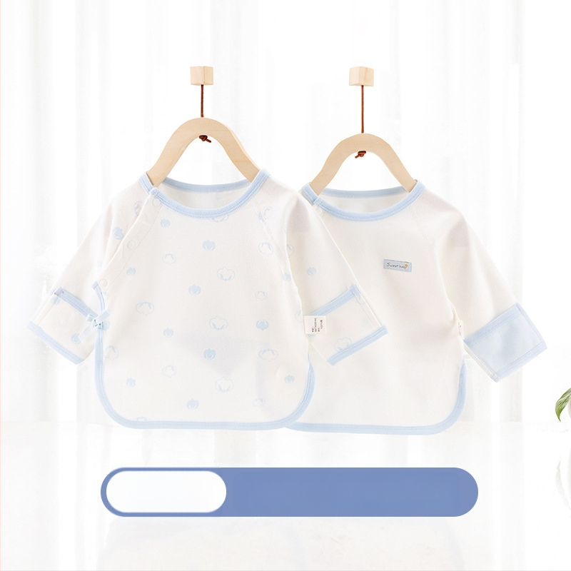 Naujagimių unisex medvilninis ilgomis rankovėmis kombinezonas, 100% medvilnė, amžius 0–12 mėnesių, pavasaris–ruduo