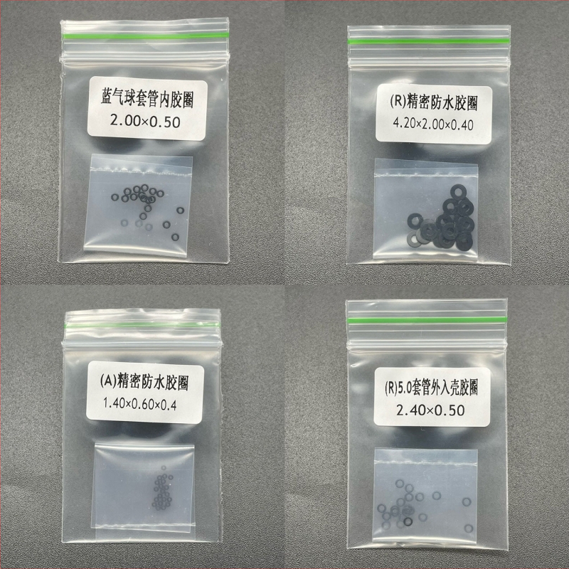 Gumos laikrodžio karūnos sandarinimo žiedas, 5 laipsnių vandeniui atsparus, skirtas išorinei korpusui