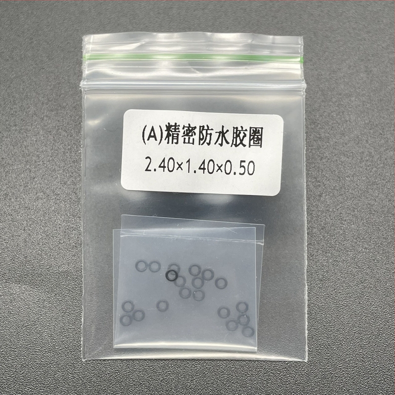 Gumos laikrodžio karūnos sandarinimo žiedas, 5 laipsnių vandeniui atsparus, skirtas išorinei korpusui