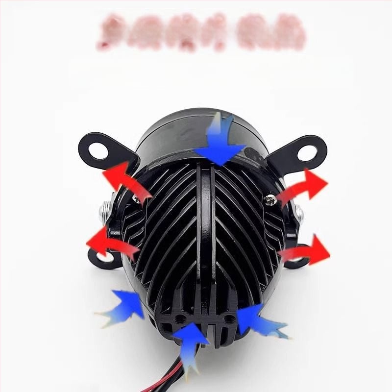 Előre LED ködfény, 45W, 12V, kettős fókuszú fisheye lencsével