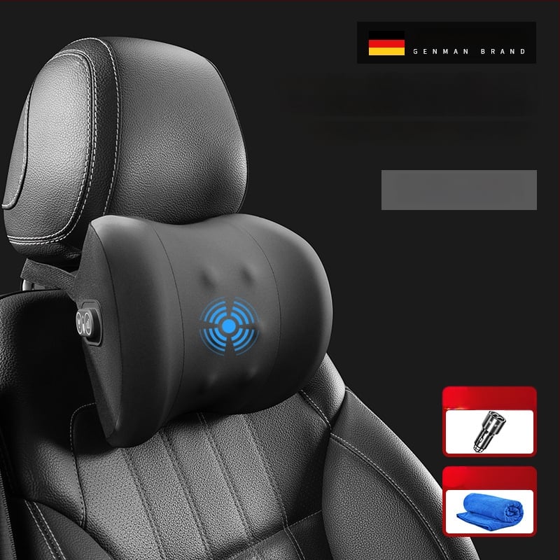 Modernist Automobilio juosmens masažo atrama su atminties putomis, medvilnė, minimalistinis stilius, universalus visoms transporto priemonėms