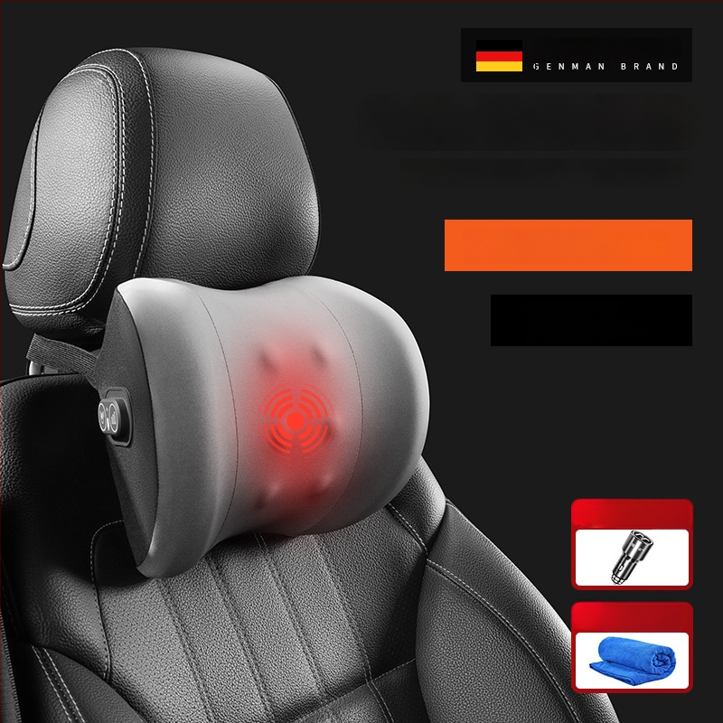 Modernist Automobilio juosmens masažo atrama su atminties putomis, medvilnė, minimalistinis stilius, universalus visoms transporto priemonėms