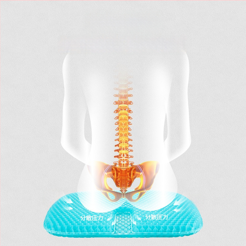 Fenék alátét párna – TPE anyag, Töltet: TEP, Egyszínű, Modern stílus