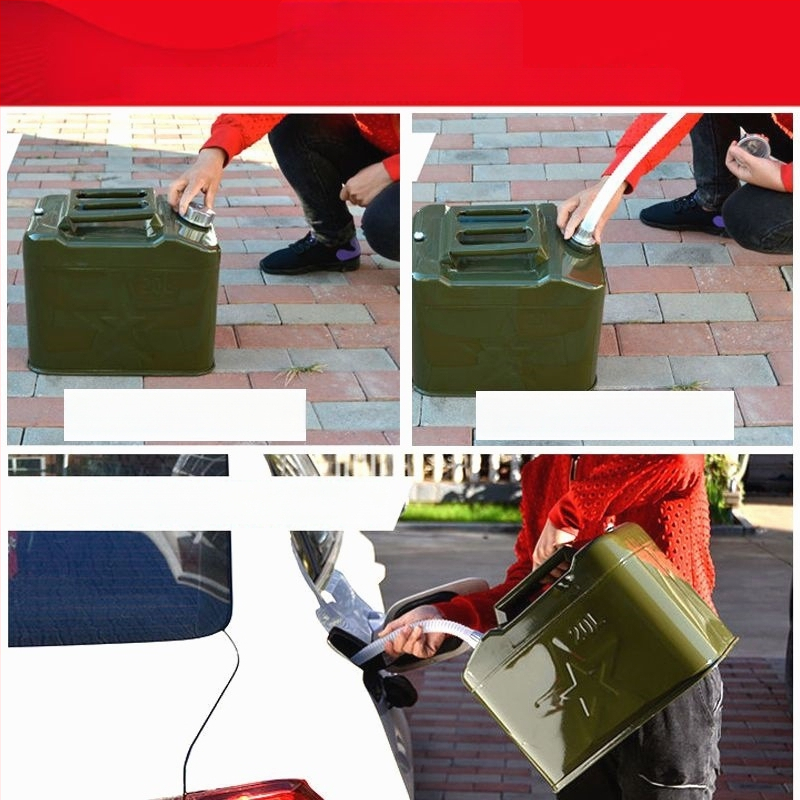 Storo plieno degalų bakas – tinka benzinui ir dyzelinui, automobilių atsarginė dalis