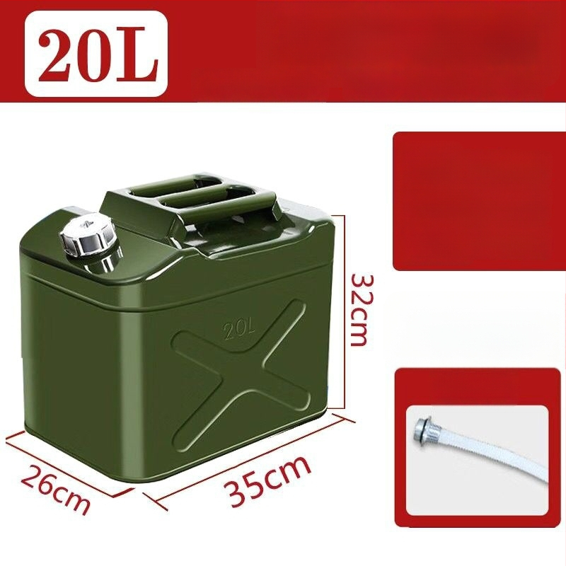 Storo plieno degalų bakas – tinka benzinui ir dyzelinui, automobilių atsarginė dalis