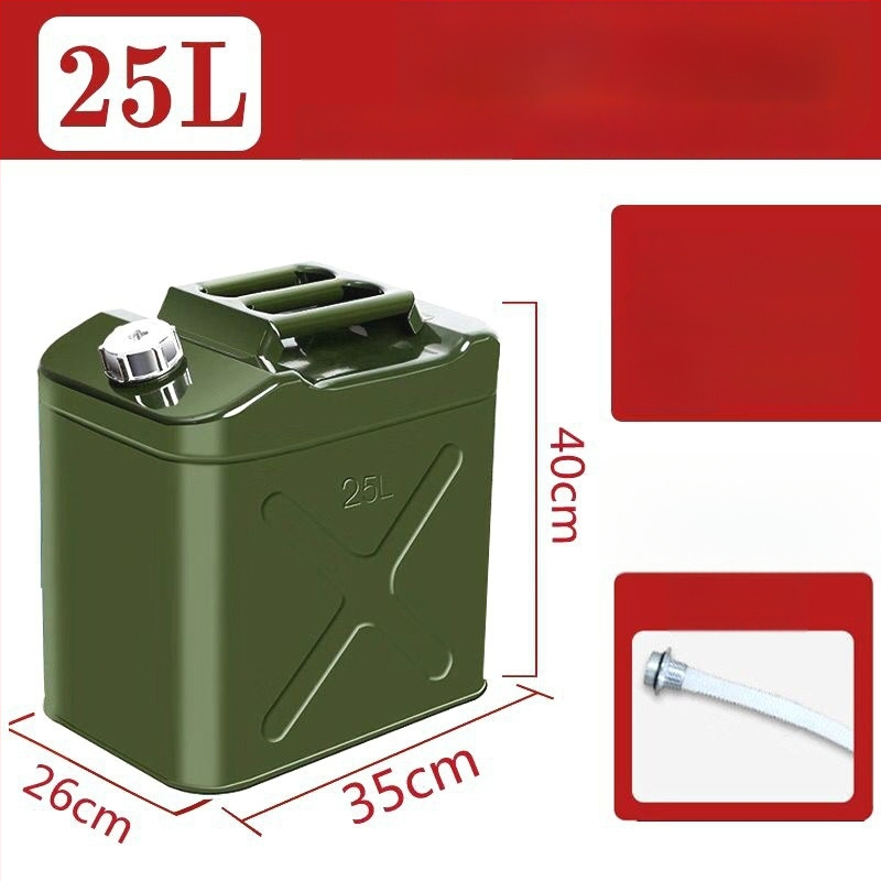 Storo plieno degalų bakas – tinka benzinui ir dyzelinui, automobilių atsarginė dalis