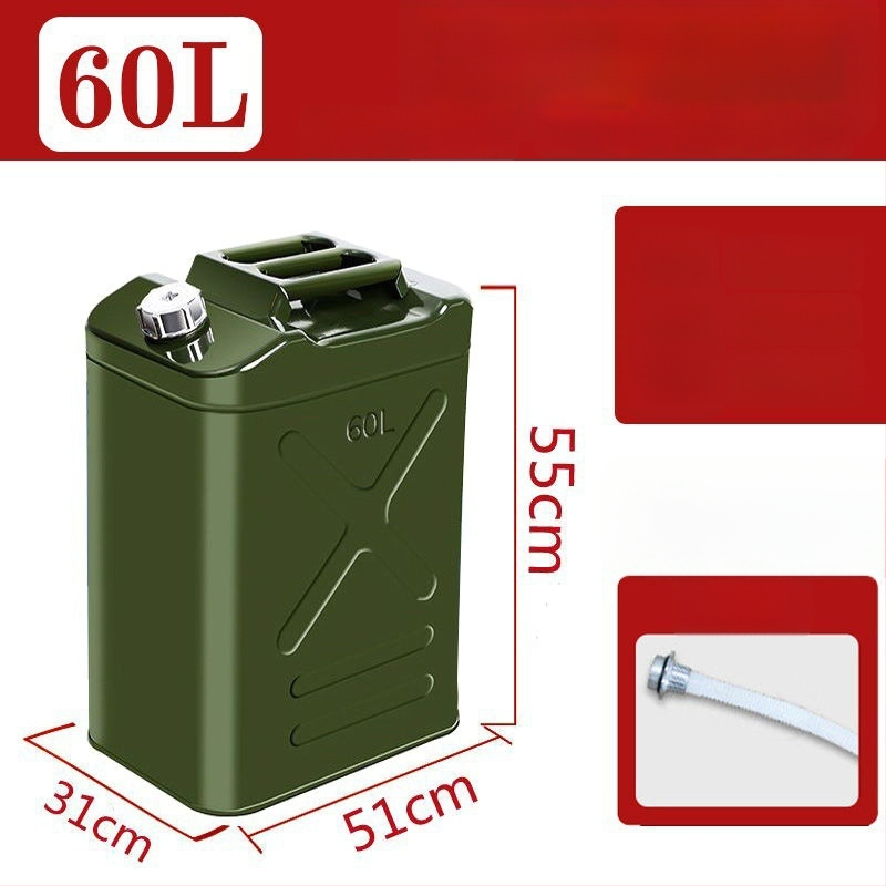 Storo plieno degalų bakas – tinka benzinui ir dyzelinui, automobilių atsarginė dalis